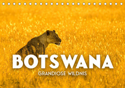 Botswana – Grandiose Wildnis (Tischkalender 2023 DIN A5 quer) von SF