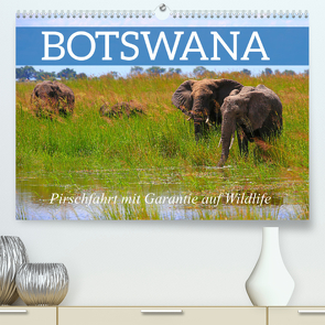 Botswana- Pirschfahrt mit Garantie auf Wildlife (Premium, hochwertiger DIN A2 Wandkalender 2023, Kunstdruck in Hochglanz) von Werner Altner,  Dr.