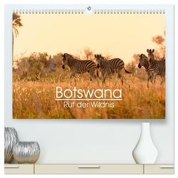 Botswana – Ruf der Wildnis (hochwertiger Premium Wandkalender 2024 DIN A2 quer), Kunstdruck in Hochglanz von Maria-Lisa Stelzel,  Mag.
