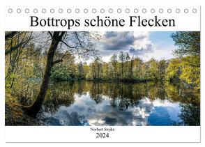 Bottrops schöne Flecken (Tischkalender 2024 DIN A5 quer), CALVENDO Monatskalender von Stojke,  Norbert