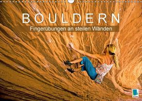 Bouldern: Fingerübungen an steilen Wänden (Wandkalender 2018 DIN A3 quer) von CALVENDO