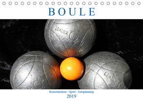 Boule. Konzentration – Sport – Entspannung (Tischkalender 2019 DIN A5 quer) von Robert,  Boris