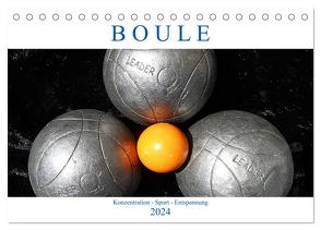 Boule. Konzentration – Sport – Entspannung (Tischkalender 2024 DIN A5 quer), CALVENDO Monatskalender von Robert,  Boris