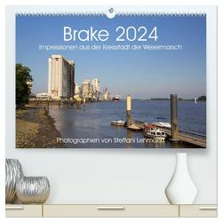 Brake 2024. Impressionen aus der Kreisstadt der Wesermarsch (hochwertiger Premium Wandkalender 2024 DIN A2 quer), Kunstdruck in Hochglanz von Lehmann,  Steffani