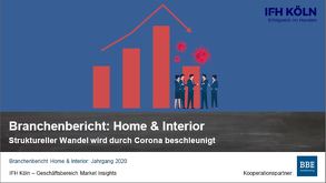 Branchenbericht Home & Interior 2020 von Krüger,  Uwe