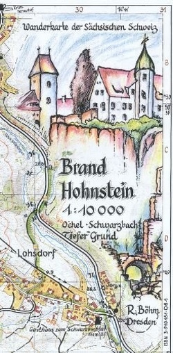 Brand – Hohnstein 1:10000 von Böhm,  Rolf