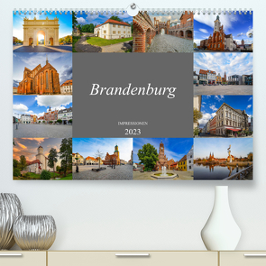 Brandenburg Impressionen (Premium, hochwertiger DIN A2 Wandkalender 2023, Kunstdruck in Hochglanz) von Meutzner,  Dirk