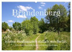 Brandenburg – schöne Ausflugsziele südlich von Berlin (Wandkalender 2024 DIN A2 quer), CALVENDO Monatskalender von Kruse,  Gisela