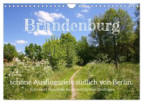 Brandenburg – schöne Ausflugsziele südlich von Berlin (Wandkalender 2024 DIN A4 quer), CALVENDO Monatskalender von Kruse,  Gisela