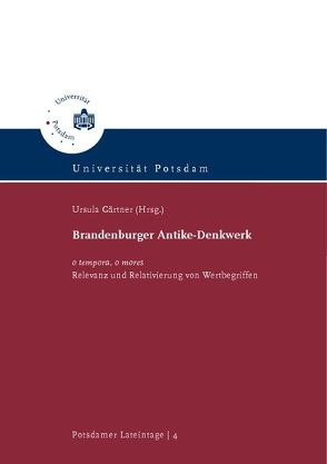 Brandenburger Antike-Denkwerk von Gärtner,  Ursula