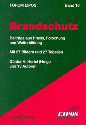 Brandschutz, I: von Hertel,  Günter H.
