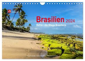 Brasilien 2024 Bahia – die Wiege Brasiliens (Wandkalender 2024 DIN A4 quer), CALVENDO Monatskalender von Bergwitz,  Uwe