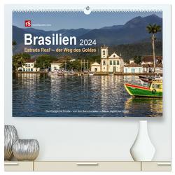 Brasilien 2024 Estrada Real – der Weg des Goldes (hochwertiger Premium Wandkalender 2024 DIN A2 quer), Kunstdruck in Hochglanz von Bergwitz,  Uwe