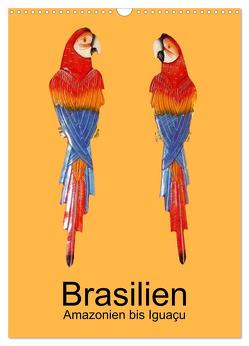Brasilien – Amazonien bis Iguaçu (Wandkalender 2024 DIN A3 hoch), CALVENDO Monatskalender von Rudolf Blank,  Dr.