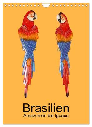 Brasilien – Amazonien bis Iguaçu (Wandkalender 2024 DIN A4 hoch), CALVENDO Monatskalender von Rudolf Blank,  Dr.
