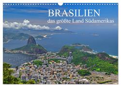 Brasilien – das größte Land Südamerikas (Wandkalender 2024 DIN A3 quer), CALVENDO Monatskalender von Janusz,  Fryc