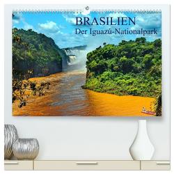 Brasilien. Der Iguazú-Nationalpark (hochwertiger Premium Wandkalender 2024 DIN A2 quer), Kunstdruck in Hochglanz von Janusz,  Fryc