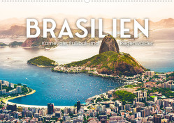 Brasilien – Karnevale, Fußball und Regenwälder. (Wandkalender 2023 DIN A2 quer) von SF