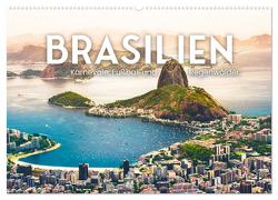 Brasilien – Karnevale, Fußball und Regenwälder. (Wandkalender 2024 DIN A2 quer), CALVENDO Monatskalender von SF,  SF