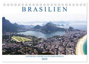 Brasilien – Von Rio nach Florianópolis (Tischkalender 2024 DIN A5 quer), CALVENDO Monatskalender von Stützle,  Michael