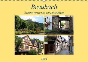 Braubach – Sehenswerter Ort am Mittelrhein (Wandkalender 2019 DIN A2 quer) von Klatt,  Arno