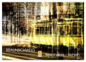 BRAUNSCHWEIG – Besonders Sehen (Wandkalender 2024 DIN A2 quer), CALVENDO Monatskalender von aplowski,  andrea