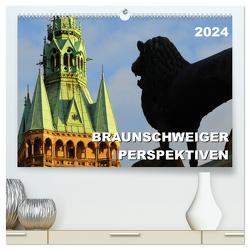 Braunschweiger Perspektiven 2024 (hochwertiger Premium Wandkalender 2024 DIN A2 quer), Kunstdruck in Hochglanz von Schröer,  Ralf
