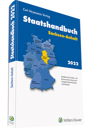 BRD Staatshandbuch Sachsen-Anhalt 2022
