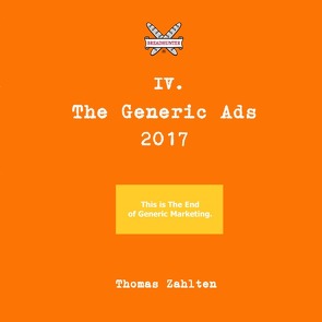 Breadhunter’s Books / The Generic BREADHUNTER Ads 2017 von Zahlten,  Thomas
