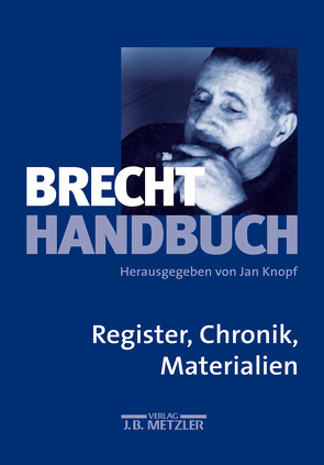 Brecht-Handbuch von Knopf,  Jan, Lucchesi,  Joachim