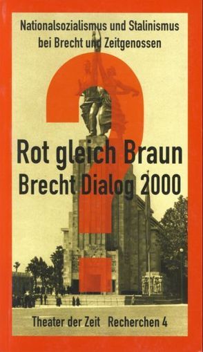 Brecht-Tage 2000 von Hörnigk,  Therese, Stephan,  Alexander