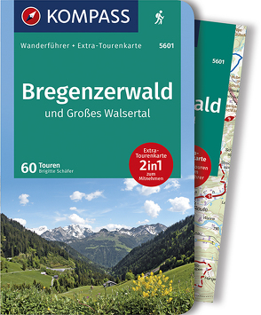 KOMPASS Wanderführer Bregenzerwald und Großes Walsertal von Schaefer,  Brigitte