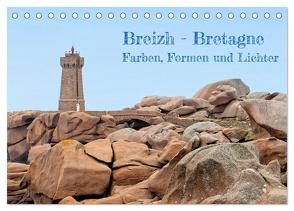 Breizh – Bretagne (Tischkalender 2024 DIN A5 quer), CALVENDO Monatskalender von Berschick,  Peter