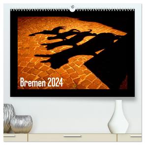 Bremen 2024 (hochwertiger Premium Wandkalender 2024 DIN A2 quer), Kunstdruck in Hochglanz von M. Laube,  Lucy