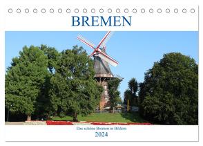 Bremen Heute (Tischkalender 2024 DIN A5 quer), CALVENDO Monatskalender von ShirtScene,  ShirtScene