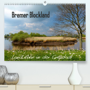 Bremer Blockland – Landleben in der Großstadt (Premium, hochwertiger DIN A2 Wandkalender 2021, Kunstdruck in Hochglanz) von M. Laube,  Lucy