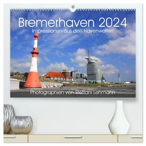 Bremerhaven 2024. Impressionen aus den Havenwelten (hochwertiger Premium Wandkalender 2024 DIN A2 quer), Kunstdruck in Hochglanz von Lehmann,  Steffani