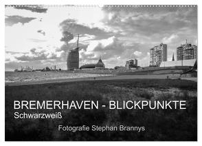 Bremerhaven – Blickpunkte Schwarzweiß (Wandkalender 2024 DIN A2 quer), CALVENDO Monatskalender von Brannys,  Stephan