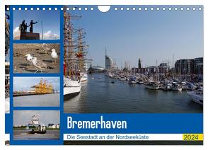 Bremerhaven. Die Seestadt an der Nordseeküste (Wandkalender 2024 DIN A4 quer), CALVENDO Monatskalender von Gayde,  Frank