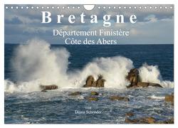 Bretagne. Département Finistère – Côte des Abers (Wandkalender 2024 DIN A4 quer), CALVENDO Monatskalender von Schröder,  Diana