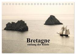 Bretagne entlang der Küste (Tischkalender 2024 DIN A5 quer), CALVENDO Monatskalender von Berger,  Anne