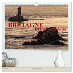 Bretagne – Frankreichs rauher Norden (hochwertiger Premium Wandkalender 2024 DIN A2 quer), Kunstdruck in Hochglanz von ledieS,  Katja