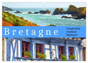 Bretagne Frankreichs rustikale Halbinsel (Wandkalender 2024 DIN A2 quer), CALVENDO Monatskalender von Scholz,  Klaus
