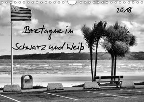 Bretagne in Schwarz und Weiß 2018 (Wandkalender 2018 DIN A4 quer) von Wilhelm Lorenz & Armel Breizh,  Uwe