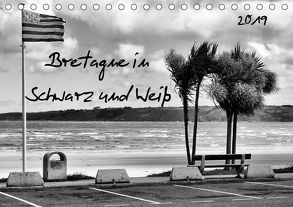 Bretagne in Schwarz und Weiß 2019 (Tischkalender 2019 DIN A5 quer) von Wilhelm Lorenz & Armel Breizh,  Uwe