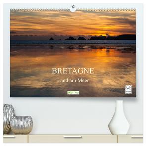 Bretagne – Land am Meer (hochwertiger Premium Wandkalender 2024 DIN A2 quer), Kunstdruck in Hochglanz von Schwager,  Monika