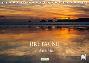 Bretagne – Land am Meer (Tischkalender 2023 DIN A5 quer) von Schwager,  Monika