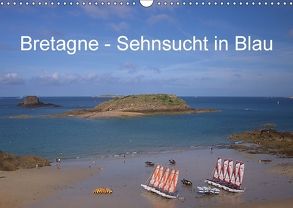 Bretagne – Sehnsucht in Blau (Wandkalender 2018 DIN A3 quer) von Metzke,  Angelika