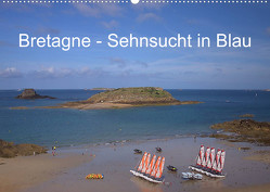 Bretagne – Sehnsucht in Blau (Wandkalender 2023 DIN A2 quer) von Metzke,  Angelika