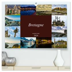 Bretagne – traumhaft schön! (hochwertiger Premium Wandkalender 2024 DIN A2 quer), Kunstdruck in Hochglanz von W. Lambrecht,  Markus